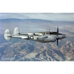 P-38 Lightning lower rudders airworthy