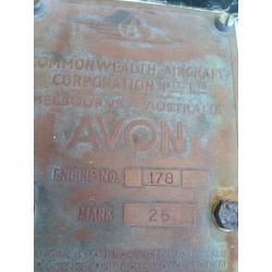 CAC Sabre Avon engine