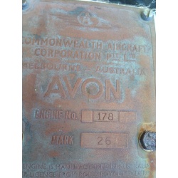 CAC Sabre Avon engine